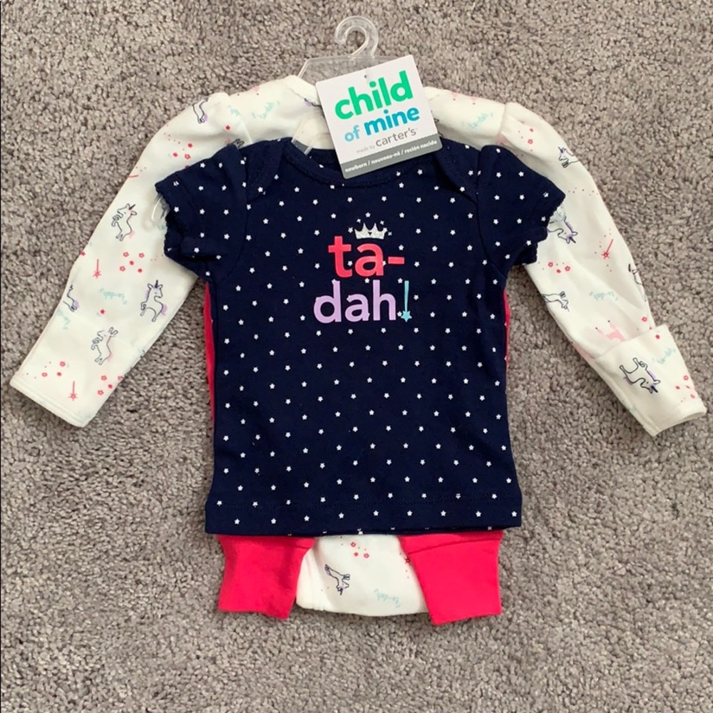 Baby Unicorn Outfit Set